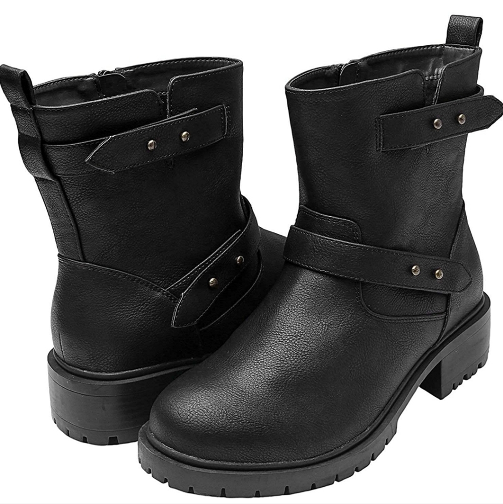 Black boots
